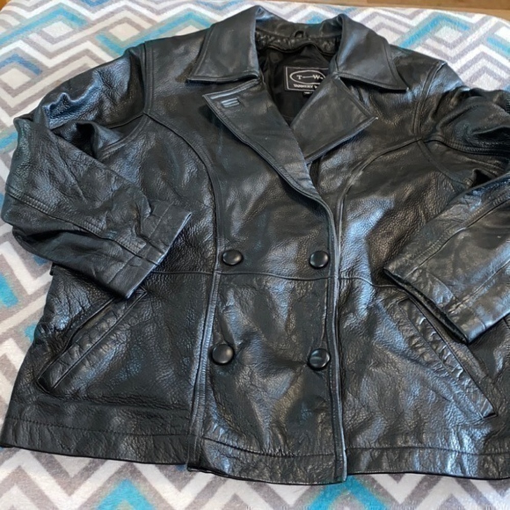 Tannery West women’s leather size Medium jacket